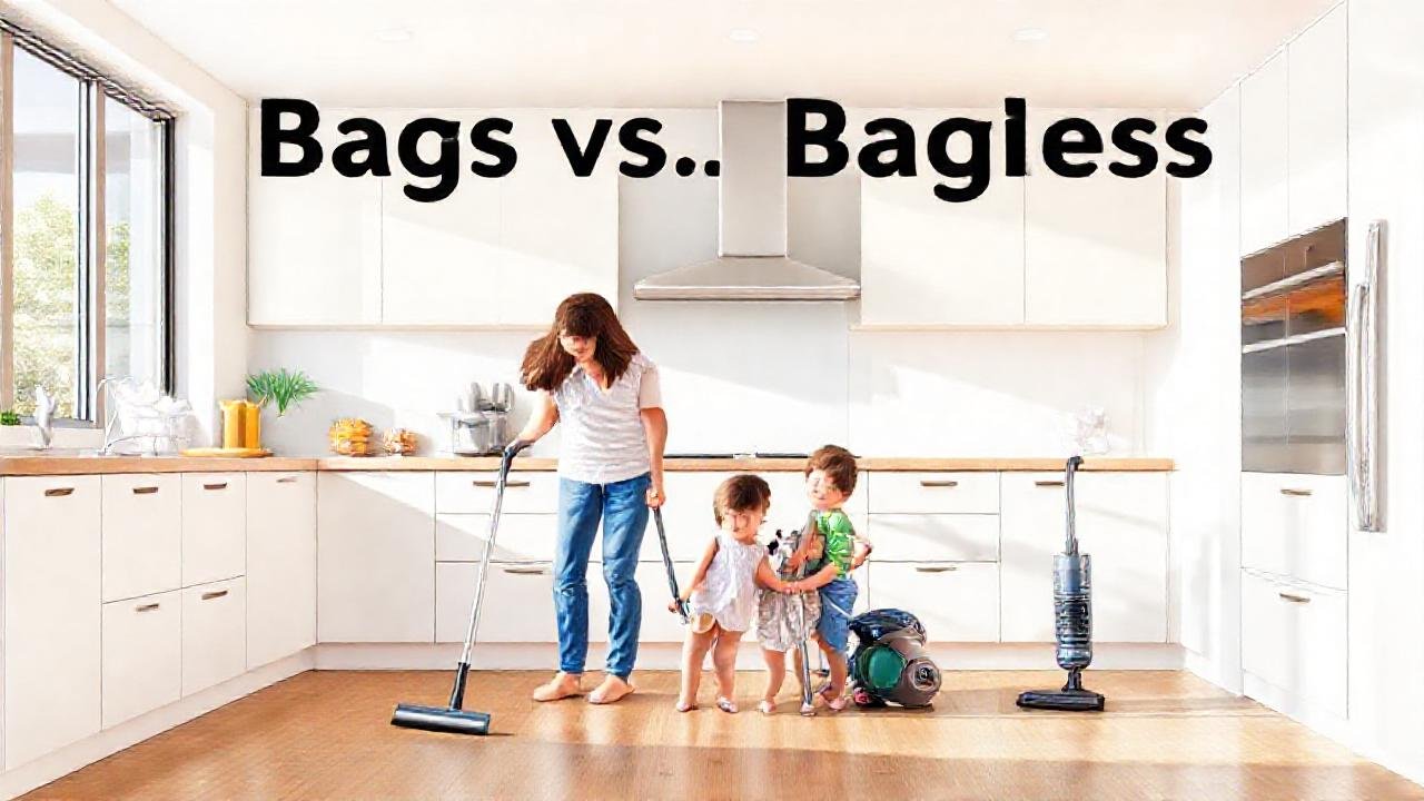 Cocinas modernas comparan aspiradoras sin bolsas