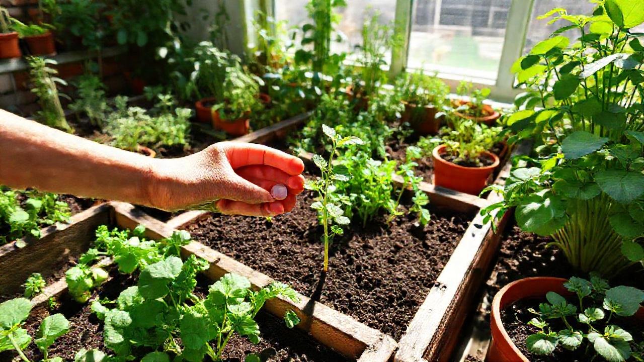 Un jardín urbano invita a crecer