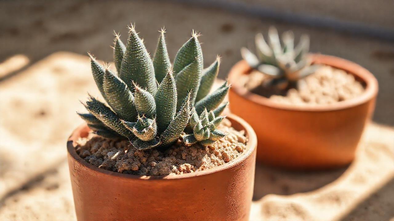 Suculentas en terracota