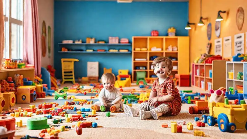 Un playroom organizado y acogedor inspira alegría
