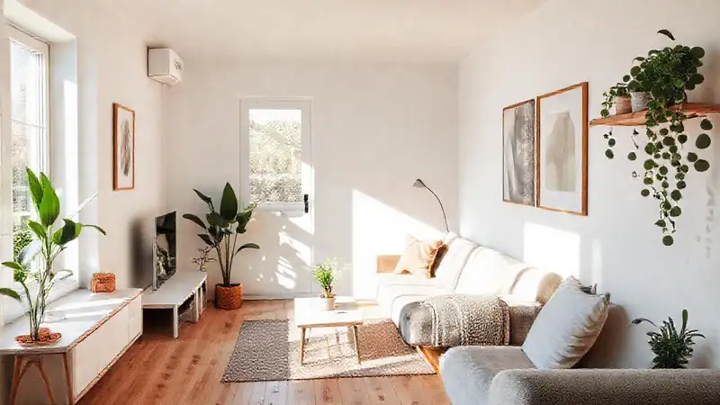 Un apartamento acogedor y luminoso