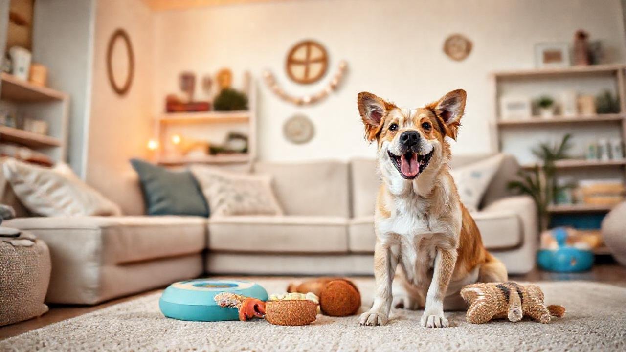 Un hogar acogedor y feliz